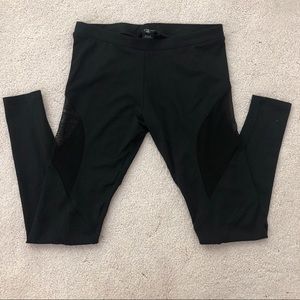David Lerner Mesh Cutout Leggings